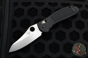 Benchmade Griptilian Satin Sheepsfoot Blade in S30V Steel with Black Body 550-S30V