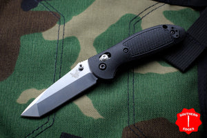 Benchmade Mini-Griptilian Satin Tanto Edge With Black Body 557-S30V