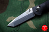 Benchmade Mini-Griptilian Satin Tanto Edge With Black Body 557-S30V