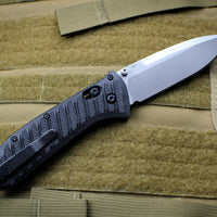 Benchmade Presidio II Black CF-Elite Handle Satin Drop Point Blade Axis Lock 570-1