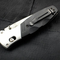 Benchmade Barrage Axis-assisted Aluminum and Black G-10 Handle Stonewash Single Edge 581