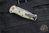 Benchmade Mini Claymore OTS Auto Knife- OD Green Body- Dark Gray Plain Edge Blade 9570BK-1