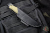 Benchmade Puukko Fixed Blade OD Green Handle Leather Sheath Model 200