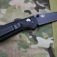 Benchmade Mini-Griptilian Black with Black Tanto Blade 557BK