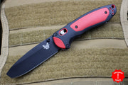Benchmade Boost Axis-assisted Black Chisel Pry Tip Black/Red Body 591BK
