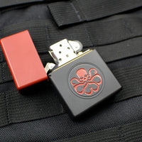 Blackside Customs Brass Lighter - Hydra Red Edition