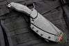 Borka Blades SB1 Fixed Blade -Stonewash with Black Micarta Scales