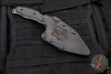 Borka Blades SB1 - John Gray Collaboration- Recurve- Hand Ground Stonewash- Black G-10 Scales- Custom Leather Sheath