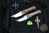 Borka Blades- Marfione- Bond Knives 4 Horseman SBHF- Tanto Diamond Wash Blade