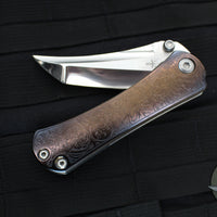 Borka Blades- Marfione- Bond Knives 4 Horseman SBHF- Tanto Diamond Wash Blade