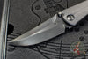 Borka Blades/Marfione Custom Knives Collaboration SBKF Custom Folder Set- Carboquartz with DLC Finished Blade And Hitex Tritium Inlaid Chip
