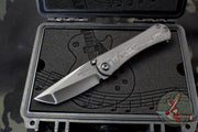 Borka Blades/Marfione Custom Knives Collaboration SBTF Custom Folder Set- Carboquartz with DLC Finished Blade And Hitex Tritium Inlaid Chip
