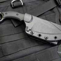 Borka Blades SRambit Fixed Blade -Black PVD with Black G-10 Scales