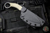 Borka Blades SRambit Fixed Blade -Stonewash with Green Micarta Scales