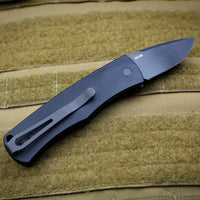 Protech Magic "Whiskers" Out The Side (OTS) Auto CALIFORNIA LEGAL Hidden Bolster Release Knife Black Body Black 1.9" Blade BR-1CA.7