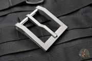 Blackside Customs Modular Belt Buckle - Titanium- Grey Matter