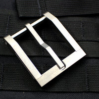 Blackside Customs Modular Belt Buckle - Titanium- Stonewashed