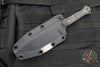 Blackside Customs Fedele X- Tanto Edge- Black Blade- Black Camo Carbon Fiber Scales- Blue Hardware BSC-FX-BLK-BLKCAMO