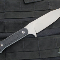 Blackside Customs Fedele X- Tanto Edge- Bead Blast Finished Blade- Black G-10 Scales BSC-FX-BB-BLKG10