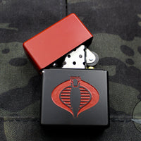 Blackside Customs Brass Lighter - Cobra Edition
