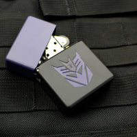 Blackside Customs Brass Lighter - Decepticon Edition