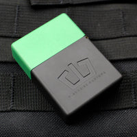 Blackside Customs Brass Lighter - Hydra Green Edition