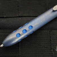 Blackside Customs Titanium Pen- Matte Blue Finish