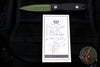 Blackside Customs Phase 7- Double Edge Dagger - Army Green with Black G-10 Scales BSC-P7-DE-ARMY