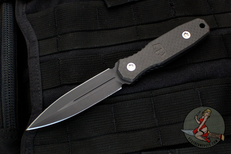 Blackside Customs Phase 7- Double Edge Dagger - Black with Carbon