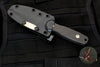 Blackside Customs Phase 7- Double Edge Dagger - Black with Carbon Fiber Scales BSC-P7-BLK-CF