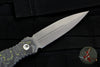 Blackside Customs Phase 7 Double Edge Dagger - OD Green with Camo Carbon Fiber Scales BSC-P7-BLK-Camo Carbon- Green/Gray