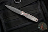 Blackside Customs Phase 7 Double Edge Dagger - Black with Camo Carbon Fiber Scales BSC-P7-BLK-Camo Carbon- Red/Black