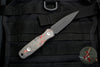 Blackside Customs Phase 7 Double Edge Dagger - Black with Camo Carbon Fiber Scales BSC-P7-BLK-Camo Carbon- Red/Black