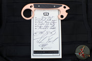 Blackside Customs- Tbot- Copper - Carbon Fiber Inlay