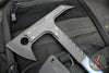 Blackside Customs Rykochet- Tomahawk- Black PVD Finished- Flamed Titanium Handle Scale- Carbon Fiber Head Scales- Titanium Hardware BSC-T-BLK-FLTI-CF