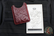 Blackside Customs- Starlingear Collaboration- Leather Card Case- Batch II Version 11
