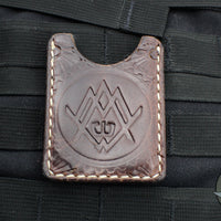 Blackside Customs- Starlingear Collaboration- Leather Card Case- Batch II Version 12