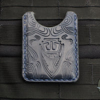 Blackside Customs- Starlingear Collaboration- Leather Card Case- Batch II Version 1