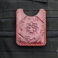 Blackside Customs- Starlingear Collaboration- Leather Card Case- Batch II Version 6