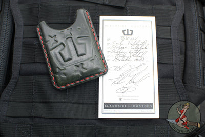 Blackside Customs- Starlingear Collaboration- Leather Card Case- Batch II Version 7