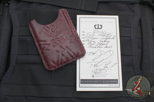Blackside Customs- Starlingear Collaboration- Leather Card Case- Batch II Version 8