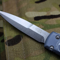 Microtech Ultratech Gray Bayonet OTF Knife Stonewash Blade Show 2018