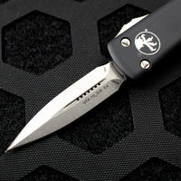Microtech CALIFORNIA LEGAL UTX-70 (OTF) Auto Knife- Black Handle- Stonewash Blade CA147-10