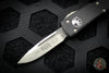 Microtech UTX-70 Black CALIFORNIA LEGAL Single Edge (OTF) Stonewash Blade CA148-10