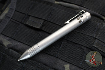 Chaves Knives Bolt Action Pen- Titanium- Smooth Titanium Sleeve