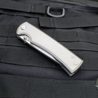 Chaves Knives Liberation 229- Drop Point - Full Titanium Handle- Satin Belt Finished Blade