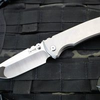 Chaves Knives Redencion 229 Folder- Drop Point- Full Titanium Handle