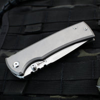 Chaves Knives Redencion 229 Folder- Drop Point- Full Titanium Handle