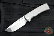 Chaves Knives Street Redencion- Drop Point- Full Titanium Handle