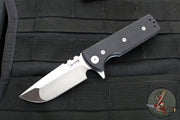 Chaves Knives T.A.K. Flipper - Drop Point- Black G-10 Scales